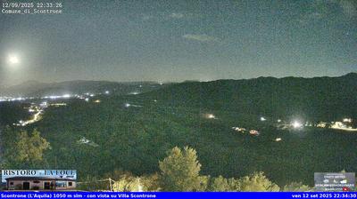 immagine della webcam nei dintorni di Aremogna: webcam Scontrone