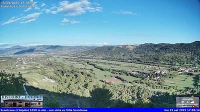 immagine della webcam nei dintorni di Aquino: webcam Scontrone