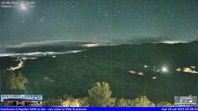 immagine della webcam nei dintorni di Rionero Sannitico: webcam Scontrone