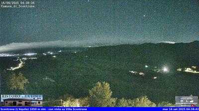 immagine della webcam nei dintorni di Rionero Sannitico: webcam Scontrone