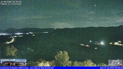 immagine della webcam nei dintorni di Monteroduni: webcam Scontrone