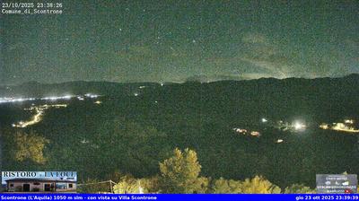 immagine della webcam nei dintorni di San Donato Val di Comino: webcam Scontrone