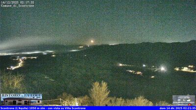 immagine della webcam nei dintorni di San Donato Val di Comino: webcam Scontrone