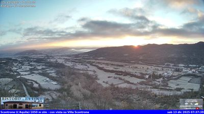 immagine della webcam nei dintorni di Castel di Sangro: webcam Scontrone