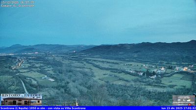 immagine della webcam nei dintorni di Rocca Pia: webcam Scontrone
