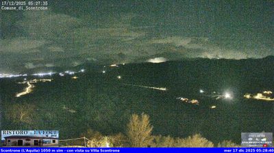 immagine della webcam nei dintorni di Acquaviva d'Isernia: webcam Scontrone