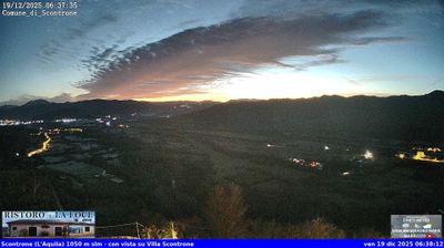 immagine della webcam nei dintorni di Capracotta: webcam Scontrone