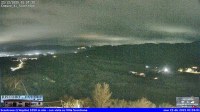 immagine della webcam nei dintorni di Castel di Sangro: webcam Scontrone