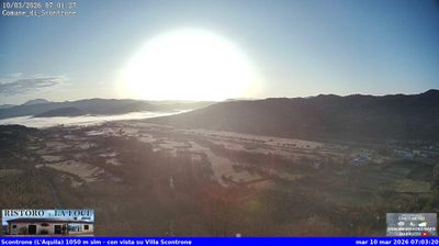 immagine della webcam nei dintorni di Rivisondoli: webcam Scontrone