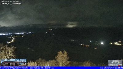 immagine della webcam nei dintorni di Rocca Pia: webcam Scontrone