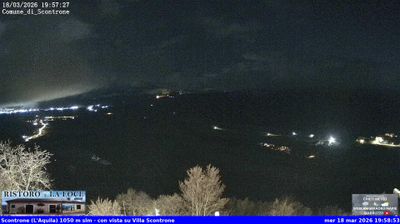 immagine della webcam nei dintorni di Rocca Pia: webcam Scontrone