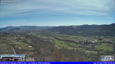 immagine della webcam nei dintorni di Bisegna: webcam Scontrone
