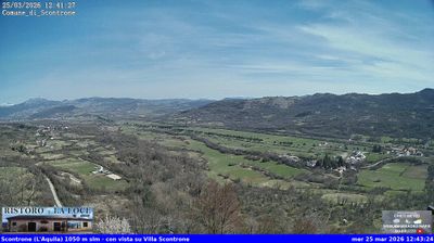 immagine della webcam nei dintorni di Monteroduni: webcam Scontrone