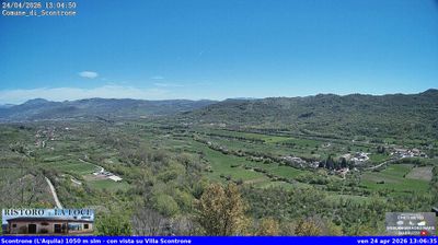 immagine della webcam nei dintorni di Rivisondoli: webcam Scontrone