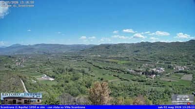 immagine della webcam nei dintorni di San Donato Val di Comino: webcam Scontrone
