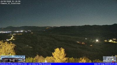 immagine della webcam nei dintorni di Castel di Sangro: webcam Scontrone