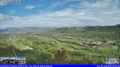 immagine della webcam nei dintorni di San Donato Val di Comino: webcam Scontrone