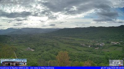 immagine della webcam nei dintorni di Rocca Pia: webcam Scontrone