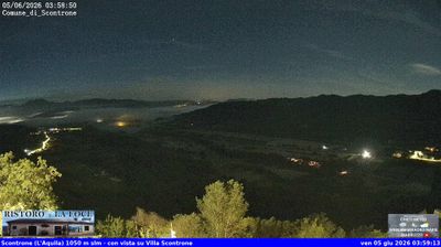 immagine della webcam nei dintorni di San Donato Val di Comino: webcam Scontrone