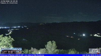 immagine della webcam nei dintorni di Castel di Sangro: webcam Scontrone