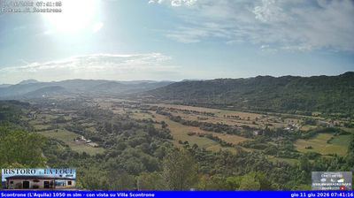 immagine della webcam nei dintorni di Rionero Sannitico: webcam Scontrone