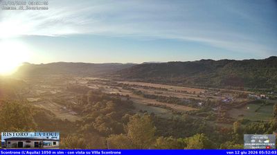 immagine della webcam nei dintorni di Acquaviva d'Isernia: webcam Scontrone