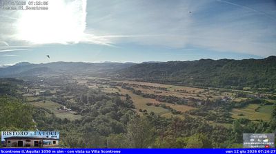 immagine della webcam nei dintorni di Acquaviva d'Isernia: webcam Scontrone