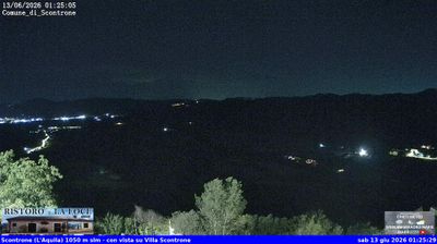 immagine della webcam nei dintorni di Capracotta: webcam Scontrone