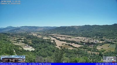 immagine della webcam nei dintorni di Castel di Sangro: webcam Scontrone