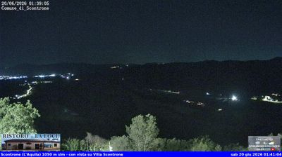 immagine della webcam nei dintorni di Castel di Sangro: webcam Scontrone