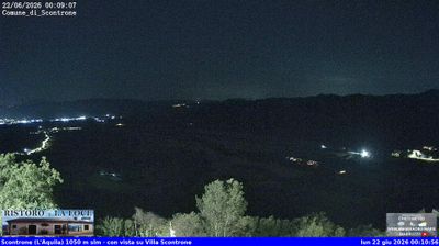 immagine della webcam nei dintorni di Rocca Pia: webcam Scontrone