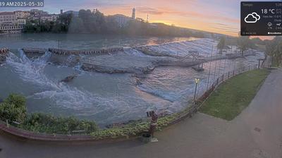 immagine della webcam nei dintorni di Traversella: webcam Ivrea