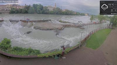 immagine della webcam nei dintorni di Caravino: webcam Ivrea