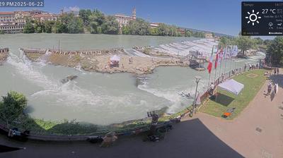 immagine della webcam nei dintorni di Alice Superiore: webcam Ivrea