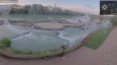 immagine della webcam nei dintorni di Biella: webcam Ivrea