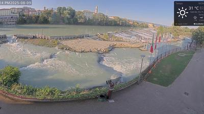 immagine della webcam nei dintorni di Netro: webcam Ivrea