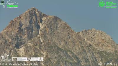 immagine della webcam nei dintorni di Campo Imperatore: webcam Casale San Nicola (alto)