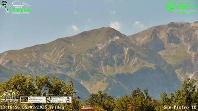 immagine della webcam nei dintorni di Ofena: webcam Casale San Nicola (alto)