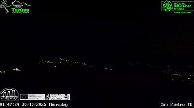 immagine della webcam nei dintorni di Canzano: webcam Isola del Gran Sasso d'Italia