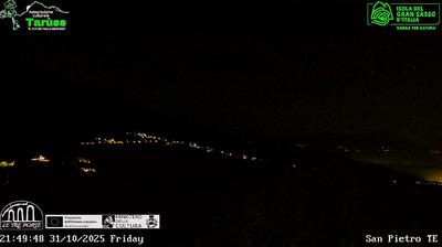 immagine della webcam nei dintorni di Carpineto della Nora: webcam Isola del Gran Sasso d'Italia