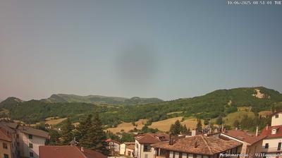 immagine della webcam nei dintorni di Mercato: webcam Montecopiolo