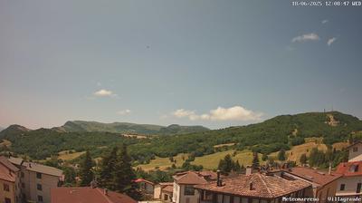immagine della webcam nei dintorni di Montecalvo in Foglia: webcam Montecopiolo