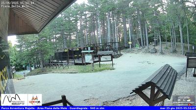 immagine della webcam nei dintorni di Sant'Eufemia a Maiella: webcam Rapino