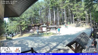 immagine della webcam nei dintorni di Sant'Eufemia a Maiella: webcam Rapino