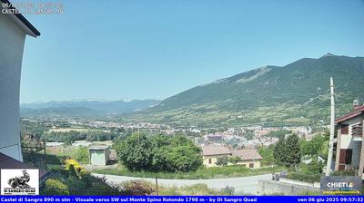 immagine della webcam nei dintorni di Villetta Barrea: webcam Castel di Sangro
