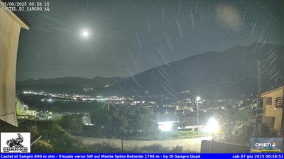immagine della webcam nei dintorni di Rionero Sannitico: webcam Castel di Sangro