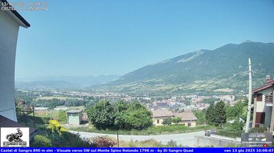immagine della webcam nei dintorni di Monteroduni: webcam Castel di Sangro