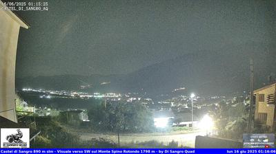 immagine della webcam nei dintorni di Scanno: webcam Castel di Sangro