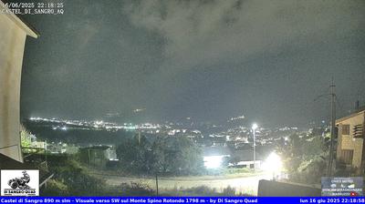 immagine della webcam nei dintorni di Opi: webcam Castel di Sangro
