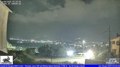 immagine della webcam nei dintorni di Acquaviva d'Isernia: webcam Castel di Sangro